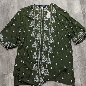 Olive Green Top